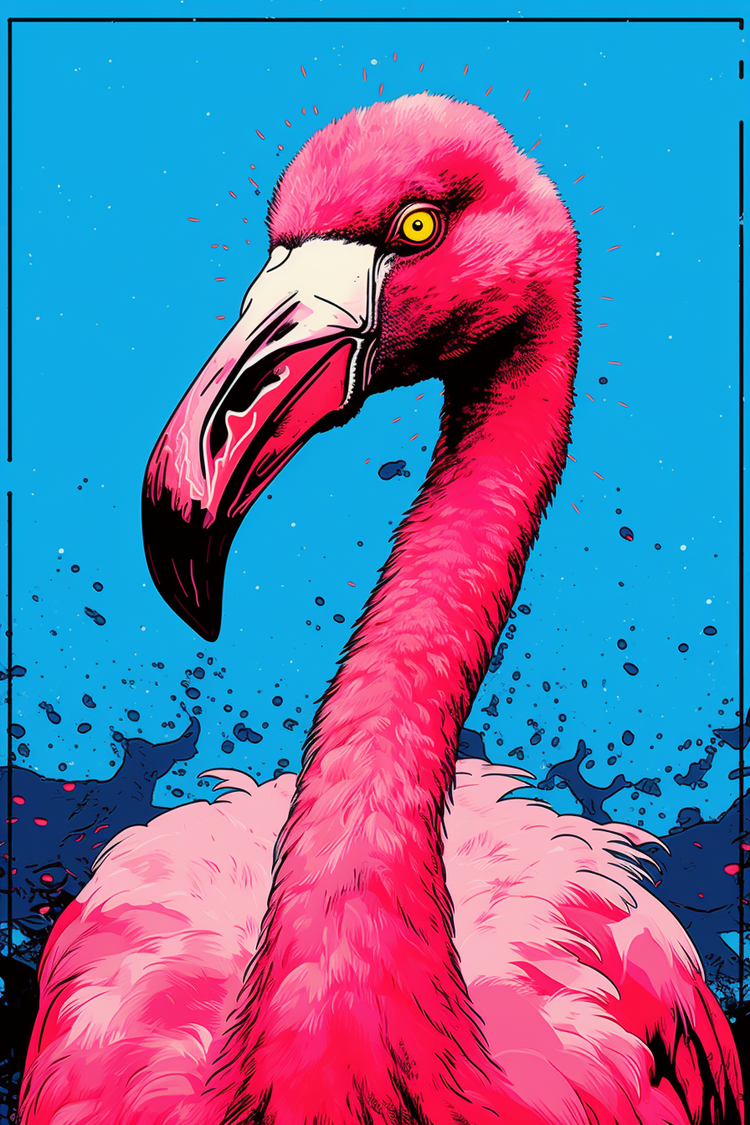 Flamingo Poster